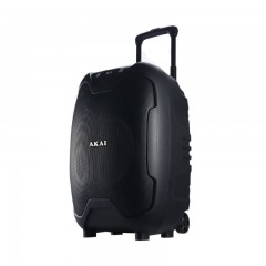 Akai Ηχείο Karaoke με Ασύρματο Μικρόφωνο ABTS-X10 Plus 110582-0129 Μαύρο